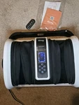 Tisscare Foot Massager For Circulation And Pain Relief, White. Fixed Price $59.99.