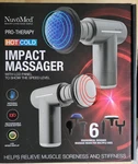 New Sealed Nuvomed Hot/cold Pro-therapy Impact Massager With Six Attachments. Fixed Price $29.99.
