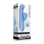 Evolved Love Is Back Thump-'n Thrust Silicone Rechargeable Rabbit Vibrator. Fixed Price $99.99.