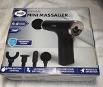 Sealy Handheld Deep Tissue Mini Massage Gun W/four Heads Six Speeds. Fixed Price $15.12.