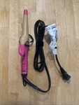 Chi Ceramic Tapered Curling Iron 1 Haute Pink Gold Clamp Wand Hair Styler. Fixed Price $20.00.