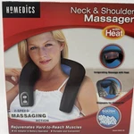 Homedics Heated Neck & Shoulder Massager 2-SPEED Portable NMSQ-100. Fixed Price $29.97.