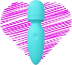 Mini Wand Massager,small Cordless Handheld With 10 Quiet Vibration Mode. Fixed Price $32.52.