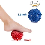 Vornnex Pack Of 2 Spiky Hard Massage Balls - Foot Arch Trainer Plantar Fasciitis. Fixed Price $21.41.