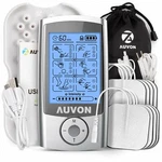 Auvon Rechargeable Tens Unit Muscle Stimulator 3RD Gen 16 Mode 8PCS Premium Pads. Fixed Price $36.89.