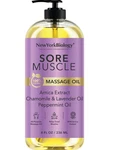 New York Biology Sore Muscle Massage Oil 8 Fl Oz Made (pack Of 1). Fixed Price $19.89.