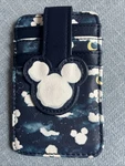 Disney Loungefly Mickey Head Cloud Mini Card Wallet Clip - Retired!. Fixed Price $38.00.