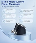 Sdkwdh 5-IN-1 Microcurrent Multifunctional Facial Massager KKS-186 Black. Fixed Price $40.51.
