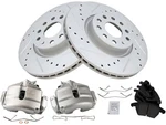 For 2010-2015 Audi Quattro Brake Pad Rotor And Caliper Set Front 89193QTCC. Fixed Price $267.19.