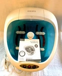 Homedics Foot Salon Pro W/heat Boost Power And Pedicure Attachments FB600. Fixed Price $14.78.