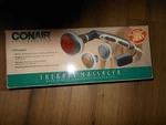 Conair Body Benefits Therapy Massager Heat 3 Attachments Open Box Lightly Usd Cl. Fixed Price $29.00.