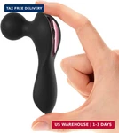 Travel Relaxation Mini Massager, Handheld Cordless Compact Silent (blac. Fixed Price $14.22.