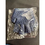 Pure Romance In Good Hands Textured Massage Gloves Set Of 2 Navy Blue Silicone. Fixed Price $18.00.