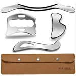 Professional Muscle Scraper Set, 4-PIECE Stainless Steel Iastm Wit.... Fixed Price $54.24.