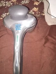 Brookstone Max Massager BST-007 Hammer With Case Silver, Handheld. Fixed Price $60.00.