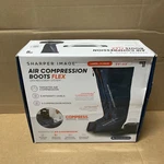 Sharper Image Air Compression Boots Flex Leg Recovery System Large/x-large Blue. Fixed Price $59.99.