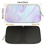 Foldable Car Front Rear Window Windshield Sun Shade Cover Visor Uv Block. Fixed Price $8.95.