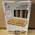 Smartgear Self Care Massage Foot Roller Calming Bamboo Non-slip. Fixed Price $11.99.