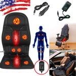8 Modes Full Body Massager Cushion Back Seat Chair Car Pad Heat Mat Office Home. Fixed Price $40.11.
