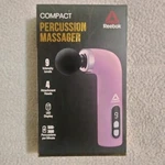 Reebok Compact Handheld Percussion Massager 9 Intensity Levels 4 Heads Led New. Fixed Price $14.97.