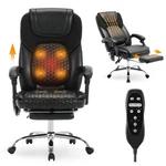 Massage Office Chair With And Footrest 3-LEVEL 65 Targeted Heating, .... Fixed Price $202.80.