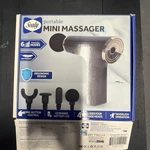 Sealy Handheld Deep Tissue Mini Massage Gun W/four Heads Six Speeds. Fixed Price $50.00.