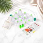 Vacuum Cupping Set Massage Suction Cups Meridian Therapy Anti Cellulite No Pain. Fixed Price $15.99.