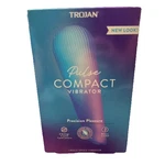 Trojan - Compact Vibrating Massager SPEEDS+3 Pulses Patterns. Fixed Price $14.95.