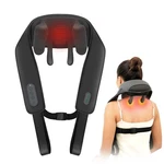 Snailax Back Neck And Shoulder Massagers With Heat Pain Relief Deep 4D Kneading. Fixed Price $39.99.