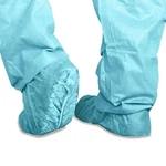 Medline CRI2002 Polypropylene Non-skid Shoe Covers, Large, Blue (box Of 100). Fixed Price $19.95.
