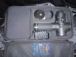 Chirogun Handheld 30 Speeds Percussion Massage W/ 15 Heads & Charger Black. Fixed Price $49.99.