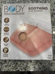 Body Innovations Soothing Foot Warmer And Massager, Pink. Fixed Price $24.25.
