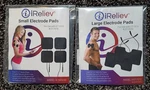 Ireliev Electrode Pads, Small Large For Tens & Ems Unit ET-7070, 1313, 8080. Fixed Price $10.00.