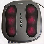 Quinear Shiatzu Foot Massager W Heat Model Qn 016F Black Heads. Fixed Price $47.50.