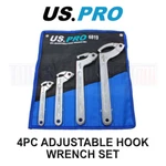 Pro Tools Piece Adjustable Hook Wrench Set 3/4" - 7/10" 6819. Fixed Price $38.59.