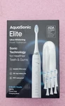Aquasonic - Elite Wireless Rechargeable Electric Toothbrush With Travel Case. Fixed Price $26.25.