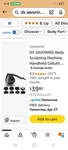 Ds Savoring Body Sculpting Machine, Handheld Cellulite Massager, Shaper .... Fixed Price $23.00.