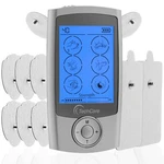 Tens/ems Dual-channel Muscle Stimulator 24 Modes, Rechargeable + 10 Pads. Fixed Price $19.99.