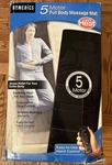 Homedics Matmassager 5 Motor Full-body W/ Heat Roll-up Hand Remote. Fixed Price $29.99.