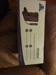 Cincom CM-030A Black Gray Air Compression Leg Massager With Heat. Fixed Price $50.00.