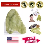 Jade Gua Board Heart-shaped Tool For Anti-aging & Smooth Skin. Fixed Price $10.99.