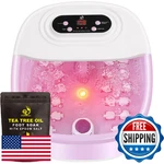 Futurecare Foot Spa Bath Massager With Heat Bubbles And Vibration Je. Fixed Price $90.33.