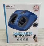 Homedics Shiatsu Air 3.0 Foot Massager With Heat - New In Box Blue /s. Fixed Price $100.00.