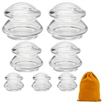 7PCS Therapy Set-professional Silicone Cupping, Suitable For Facial B.... Fixed Price $23.48.