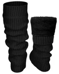 Winter Fleece Lined Leg Warmers For Women Knit Long. Fixed Price $22.56.