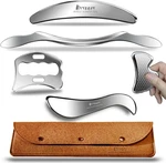 Byyddiy 5 IN1 Stainless Steel Gua Sha Muscle Scraper Tools Kit, Scraping Massage. Fixed Price $109.51.
