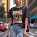 The Harpist Tarot Card Shirt, Player. Fixed Price $29.99.