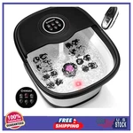 Knqze Collapsible Foot Spa With Heat Remote Control Bubbles Massage Rollers. Fixed Price $60.55.