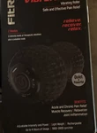 Fitrx Vibraroller Vibrating Foam Massage Grid Rechargeable 8007. Fixed Price $25.99.