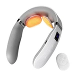 Prettypum Neck Massager With Heat, Ultra-lightweight Electric Pulse White. Fixed Price $58.45.